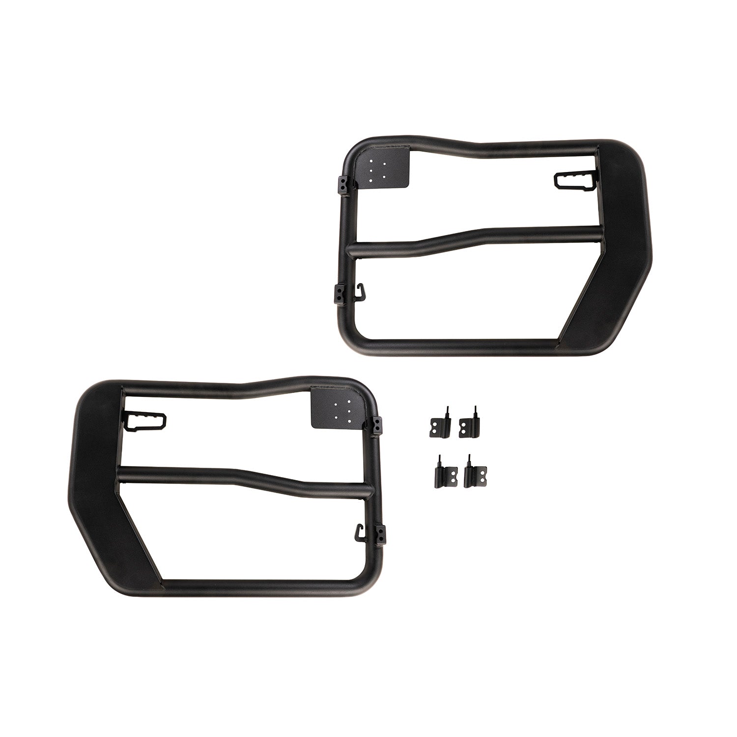 ~(65 lbs. 40X30X10)~ Fortis Tube Doors Front 07-18 Jeep Wrangler JK