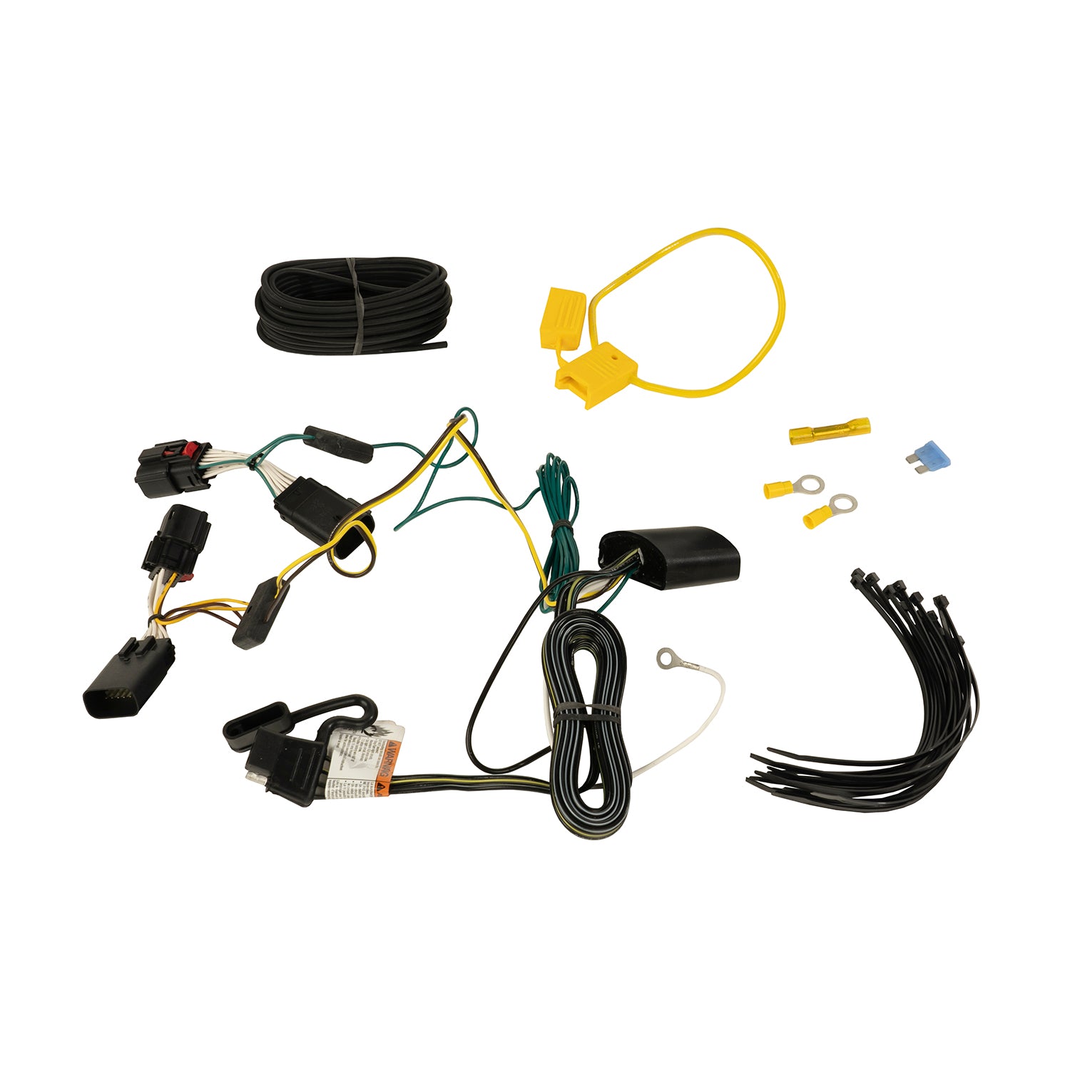 ~(16 lbs. 16X12X8)~ Trailer Hitch Kit Wiring Harness 18-21 Jeep Wrangler JL