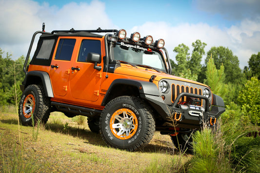 ~(90 lbs. 79X22X10)~ Sherpa Roof Rack 07-18 Jeep Wrangler JKU 4 Door