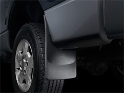 ~(3 lbs. 19X13X4)~ Black No Drill MudFlaps GMC Acadia 2013 - 2016 Vehicles with no fender flares or fender lip moulding