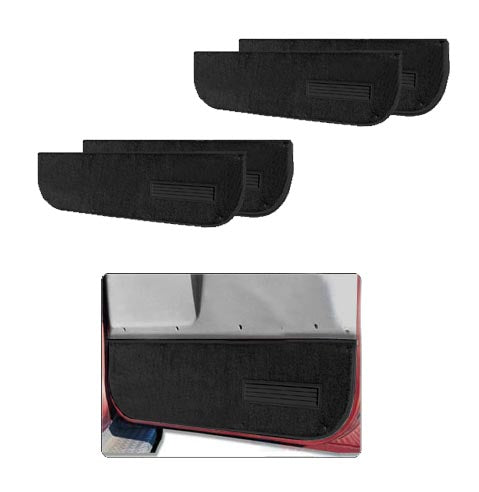 ~(4 lbs. 37X10X1)~ PROLINE - AFTERMARKET FLOOR COVERINGS 1973-1991 CHEVROLET BLAZER 2 DOOR; 2WD/4WD (R/V) COLOR: BLACK