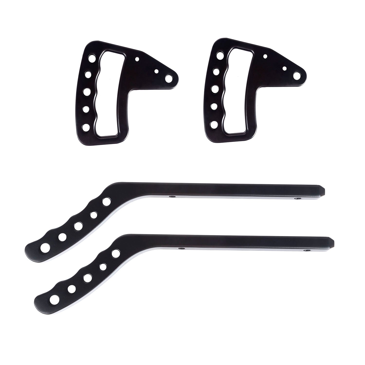 ~(6 lbs. 20X15X11)~ Metal Grab Handles Aluminum F R Set 07-18 Wrangler JK