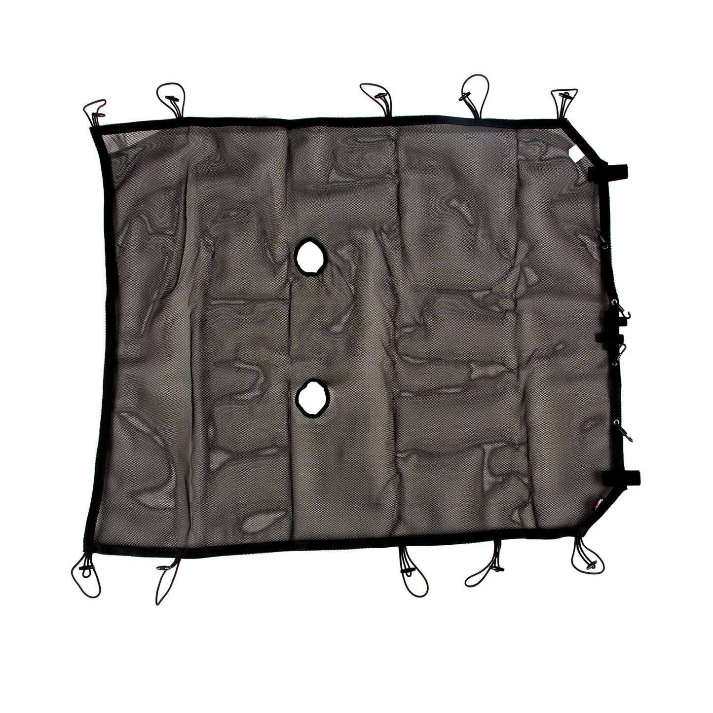 ~(3 lbs. 13X6X4)~ Eclipse Sun Shade Full Black 07-18 Jeep Wrangler JK 2 Door