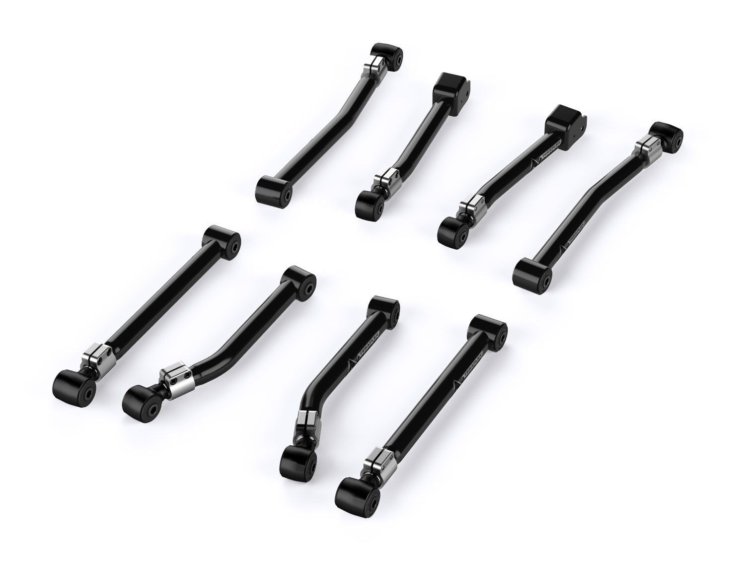 ~(68 lbs. 28X13X6)~ JK Alpine All 8 HD Adjustable Control Arm Kit