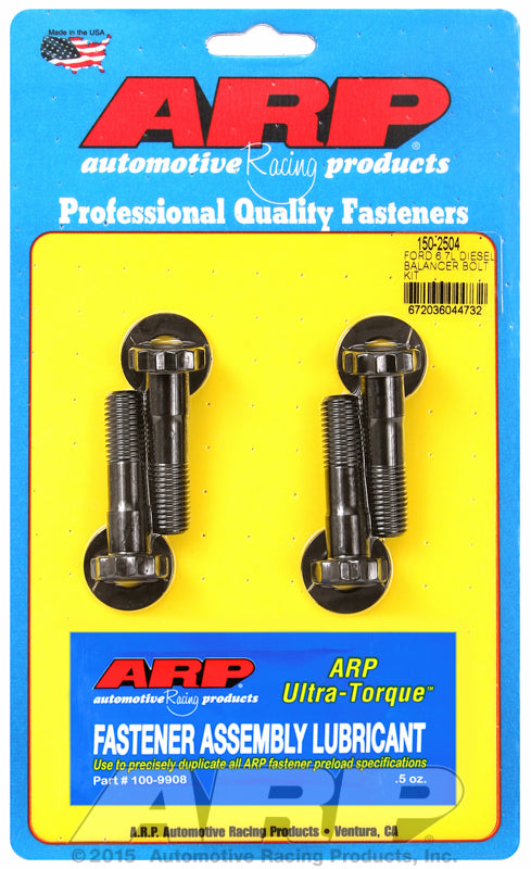 ~(0.7 lbs. 9X5X1)~ Ford 6.7L diesel balancer bolt kit