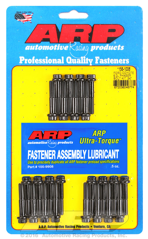 ~(0.6 lbs. 5X3X0)~ Ford Coyote 5.0L 12pt cam phaser assembly bolt kit