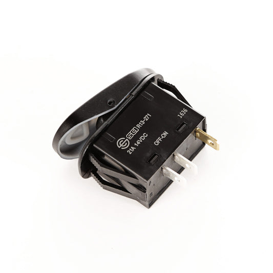 ~(0.1 lbs. 2X2X1)~ Rocker Switch 2 Position Zombie Lights Amber