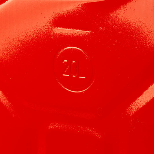 ~(8 lbs. 19X14X7)~ Jerry Can Red 20L Metal