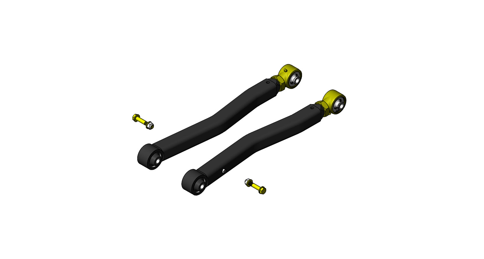 ~(29 lbs. 26X6X6)~ Jeep Wrangler Short Front Lower Control Arms 18 and Up JL