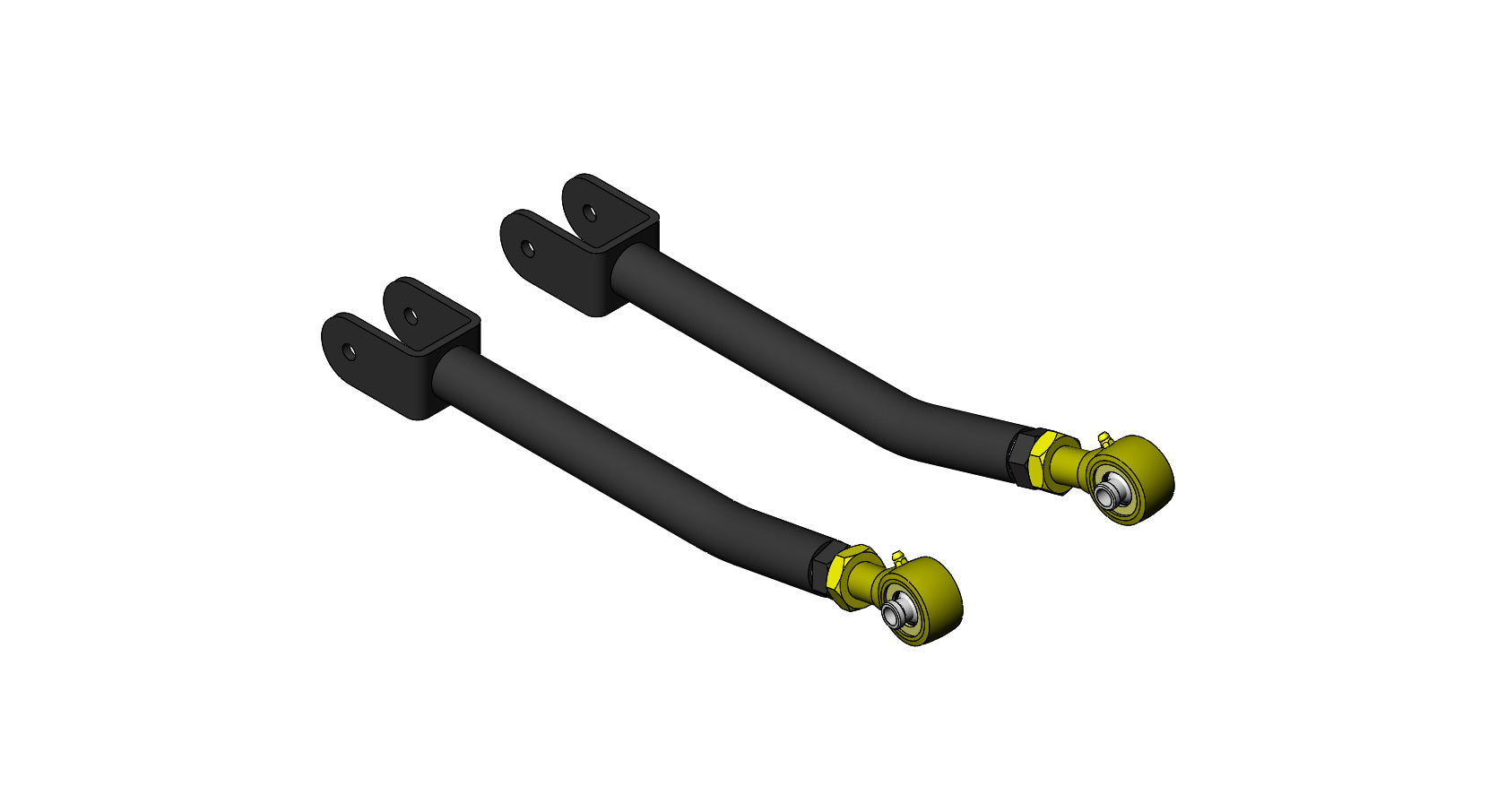 ~(13 lbs. 24X6X6)~ Jeep Wrangler Short Front Upper Control Arms 18 and Up JL