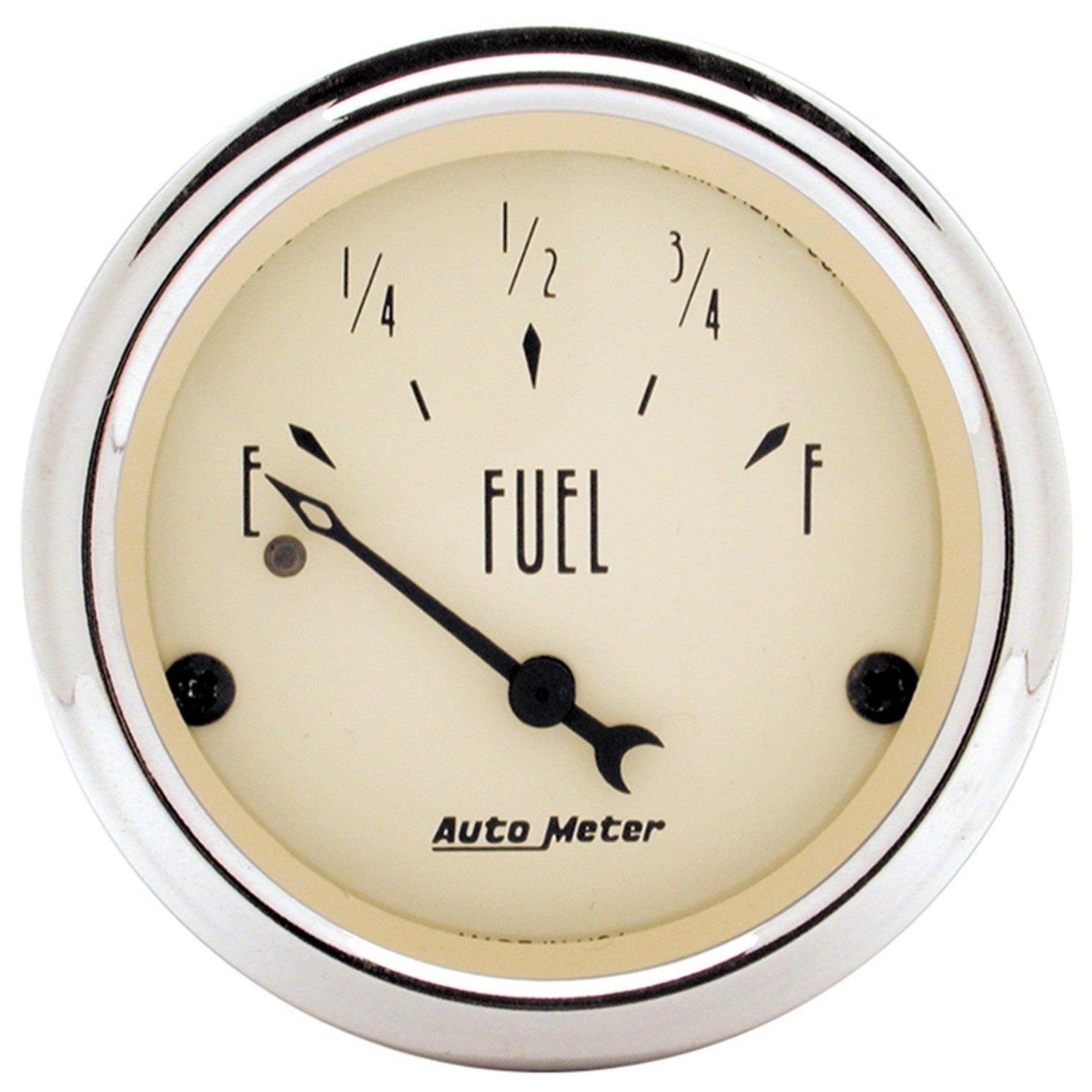 ~(0.5 lbs. 4X4X4)~ GAUGE FUEL LEVEL 2 1/16 IN 0 E TO 30 F ELEC ANTIQUE BEIGE