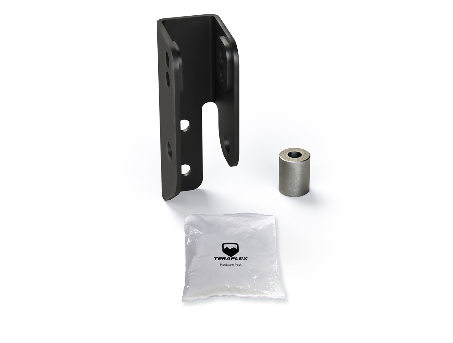 ~(5 lbs. 11X5X4)~ JL/JLU 2.54in Lift Rear Track Bar Bracket Kit  Axle End