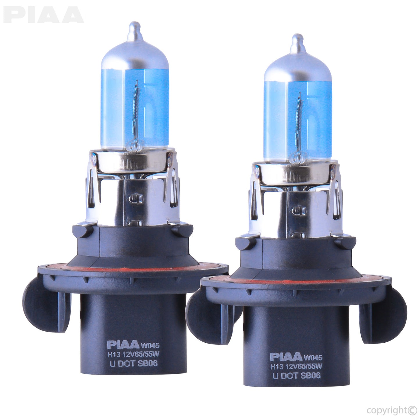 ~(0.3 lbs. 4X4X2)~ H13 Xtreme White Hybrid Bulb 3900K - 12V 65/55W - Twin Pack