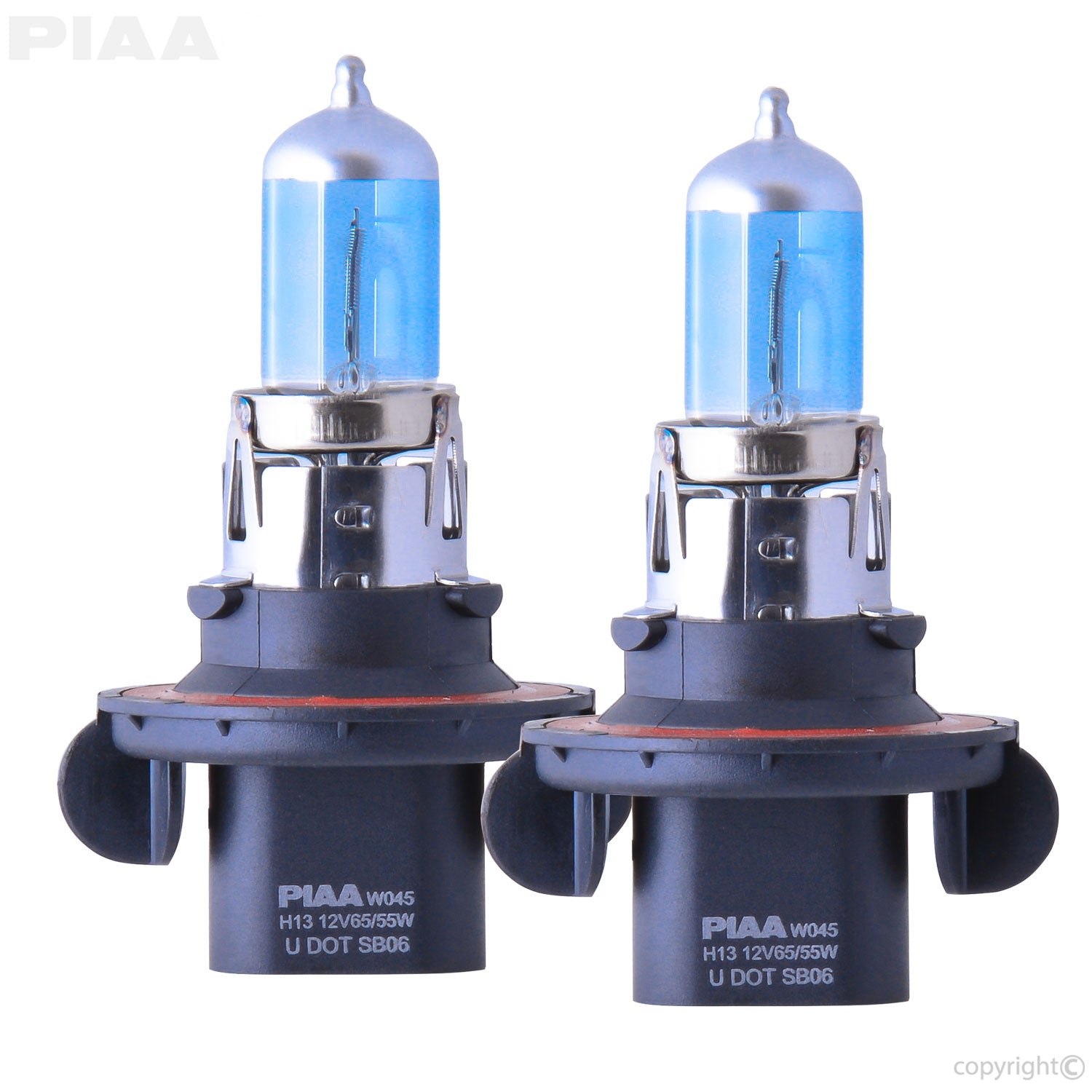 ~(0.3 lbs. 4X4X2)~ H13 Xtreme White Hybrid Bulb 3900K - 12V 65/55W - Twin Pack
