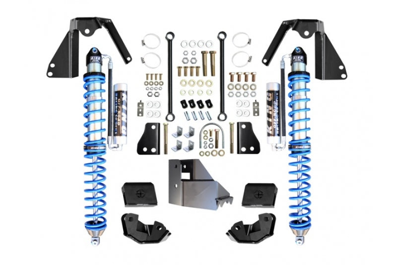 ~(92 lbs. 38X21X12)~ EVO MFG JL NV2514 REAR Bolt-on Coilover Kit BLACK for pricing only use components
