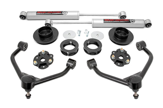 ~(47.6 lbs. 30X14X6)~ 3.5in Ram Bolt-On Lift Kit w/ Rear N3 Shocks (19-20 Ram 1500 4WD)