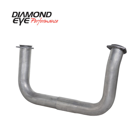 ~(10 lbs. 26X10X6)~ 93-00 CHEVY 6.5L DIESEL 2.5 in ALUMINUM CROSS-OVER PIPE