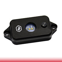 ~(1 lbs. 6X6X6)~ LED Dome Light w/Switch Red Baja Designs