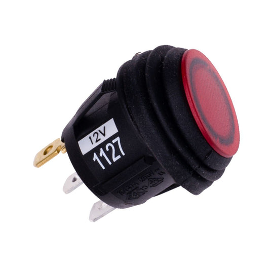 ~(1 lbs. 6X4X3)~ 2 POSITION ROCKER SWITCH RED