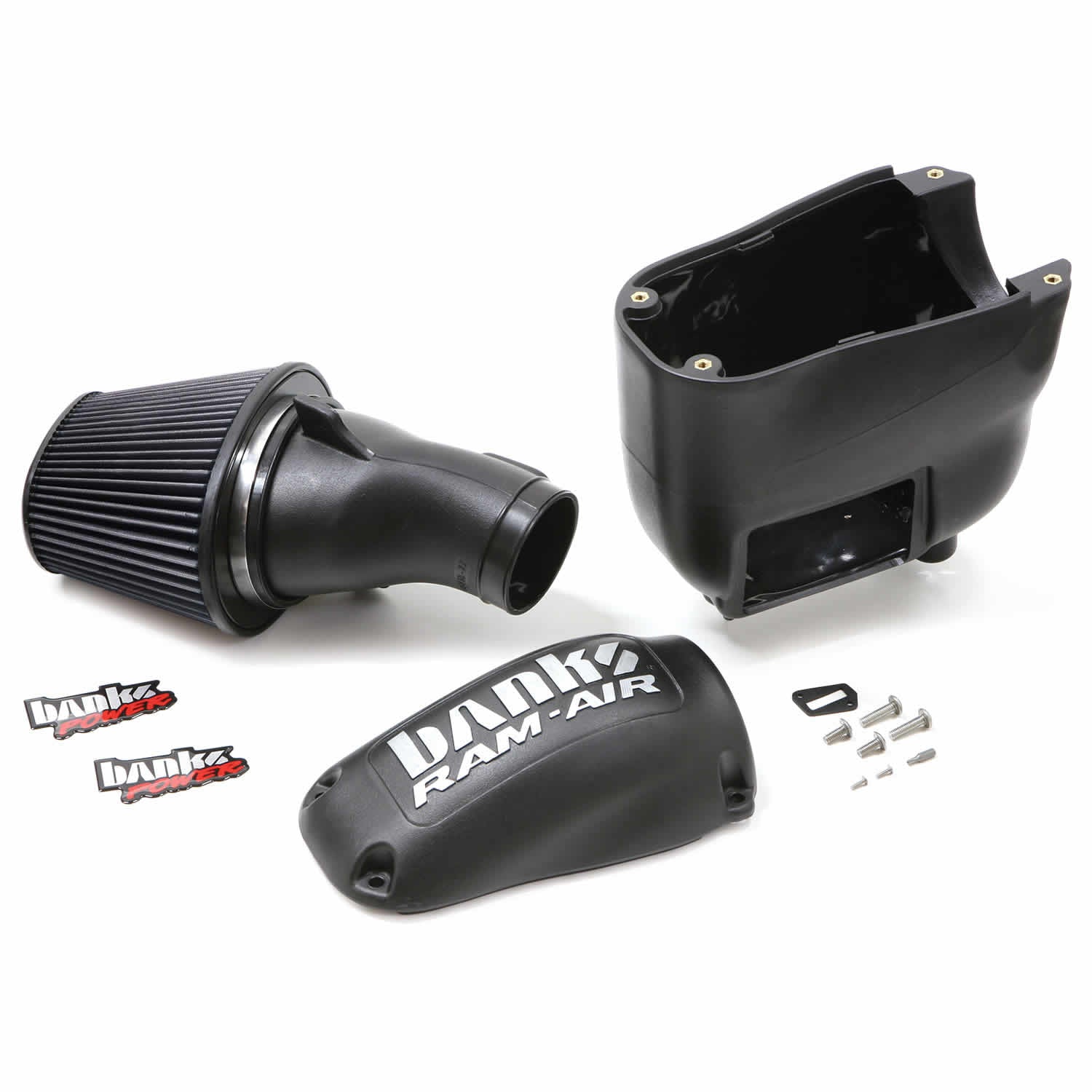 ~(13 lbs. 22X19X11)~ Ram-Air Intake System - 2011-16 Ford 6.7L F250-350-450 Dry Filter
