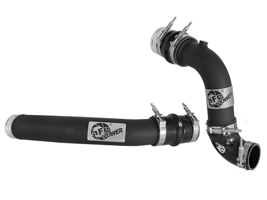 ~(11 lbs. 18X13X13)~ BladeRunner 3 IN Aluminum Hot and Cold Charge Pipe Kit Black Ford Diesel Trucks 17-19 V8-6.7L (td)