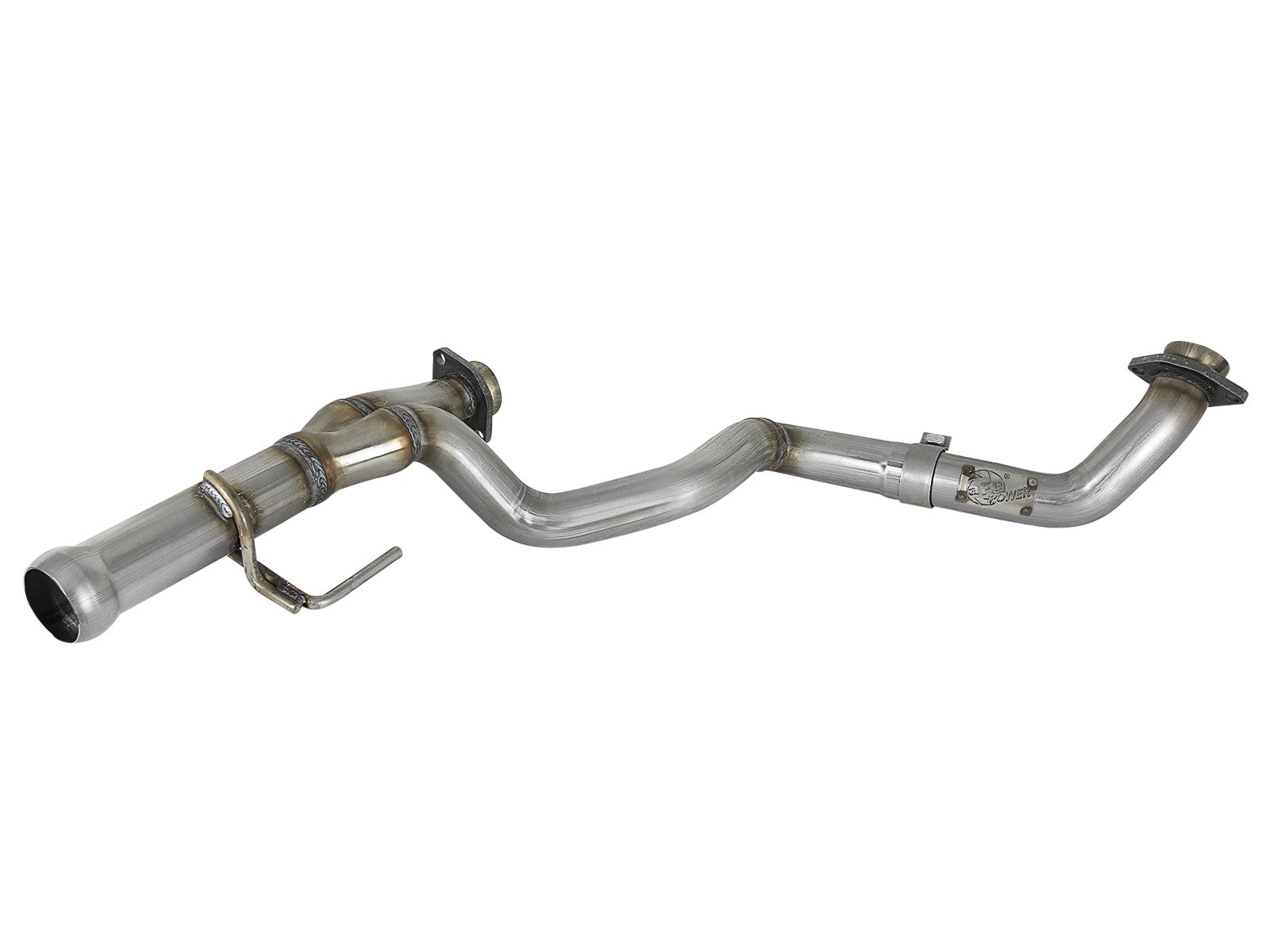 ~(12 lbs. 30X18X8)~ Twisted Steel 2-1/4 IN to 2-1/2 IN 409 Stainless Steel Street Series Y-Pipe Jeep Wrangler (JL) 18-20 / Gladiator (JT) 2020 V6-3.6L
