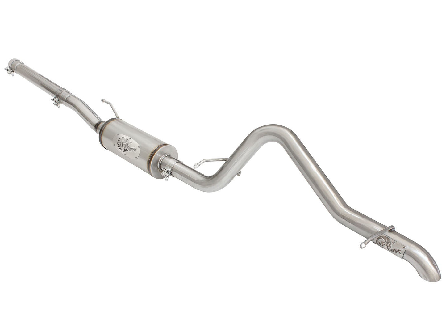 ~(44 lbs. 49X23X13)~ MACH Force-Xp 2-1/2 IN 409 Stainless Steel Cat-Back Hi-Tuck Exhaust System Jeep Wrangler (JK) 07-18 V6-3.6L/3.8L