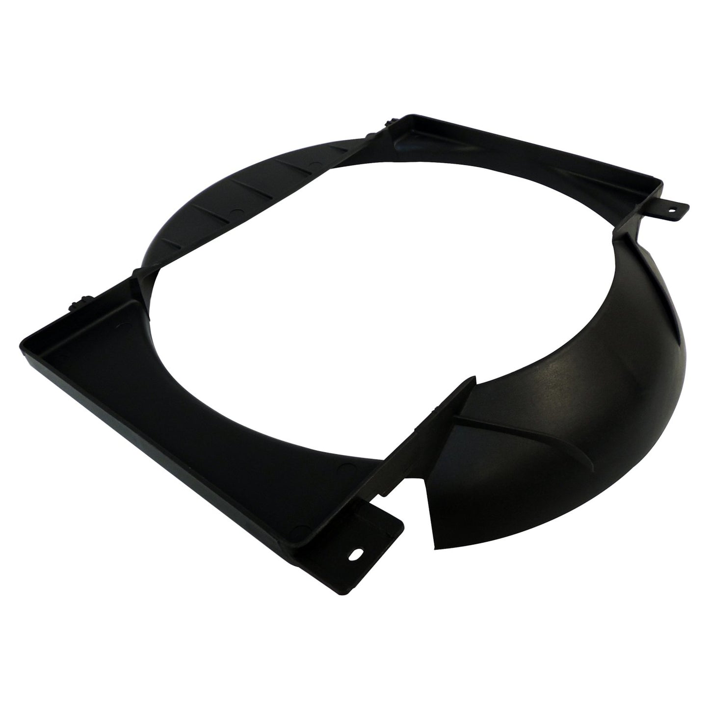 ~(0.9 lbs. 17X17X3)~ Crown Jeep Fan Shroud - Black