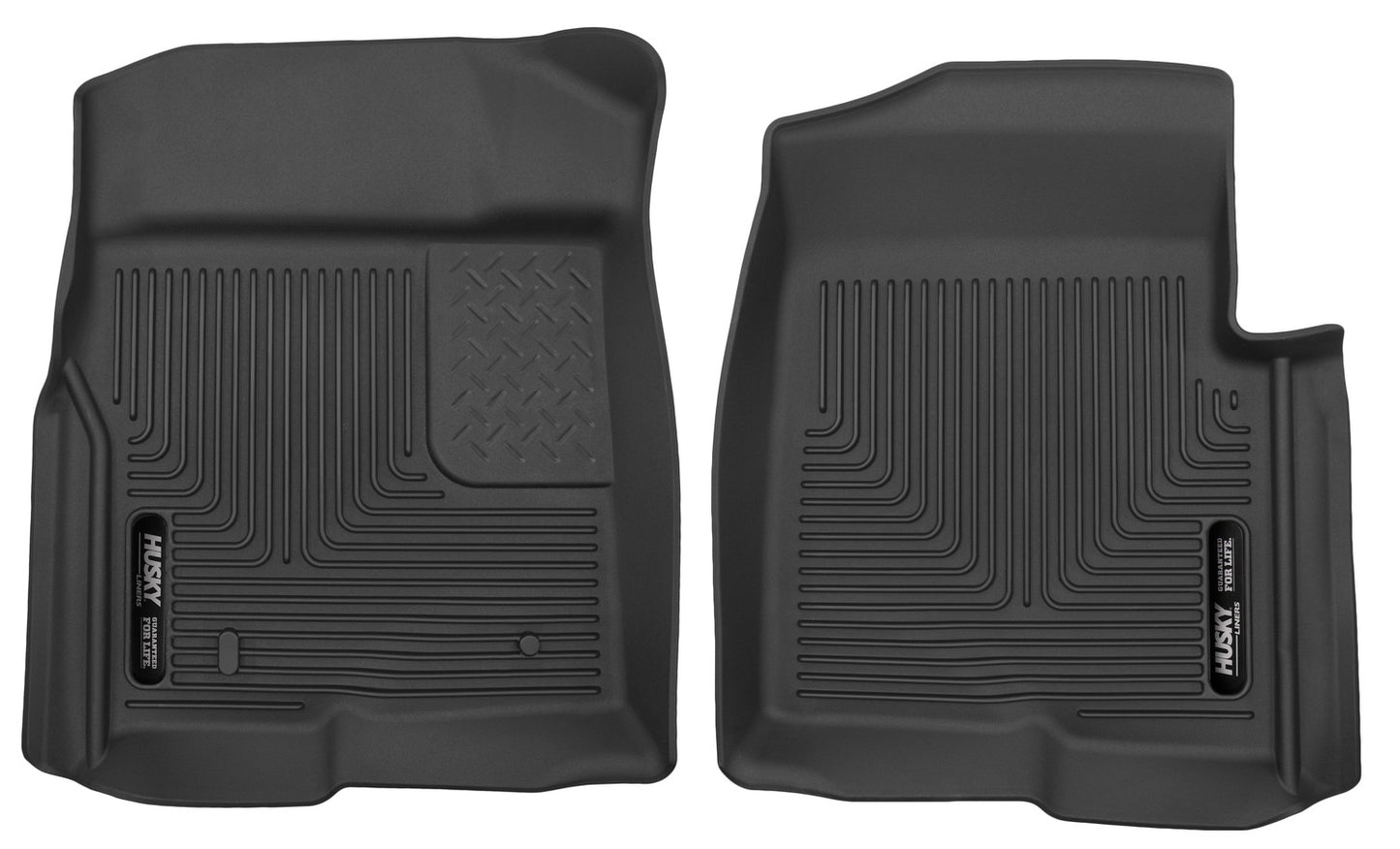 ~(8.4 lbs. 33X24X3)~ X-act Contour SeriesFront Floor LinersTPE - Thermoplastic ElastomerBlack