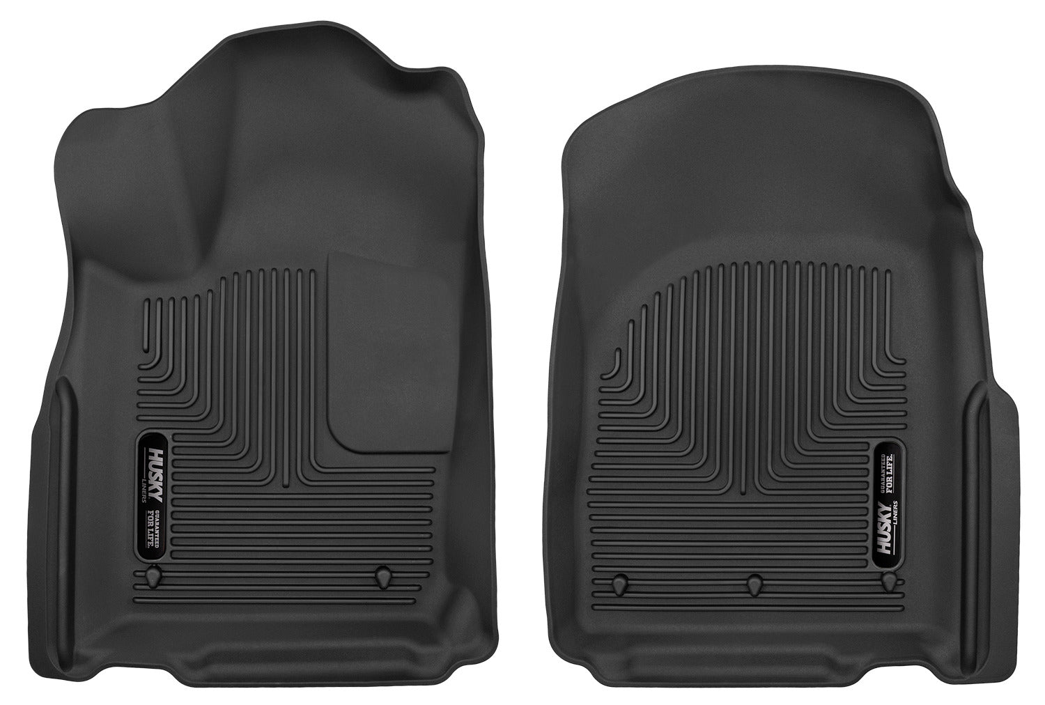 ~(9.4 lbs. 33X24X3)~ X-act Contour SeriesFront Floor LinersTPE - Thermoplastic ElastomerBlack