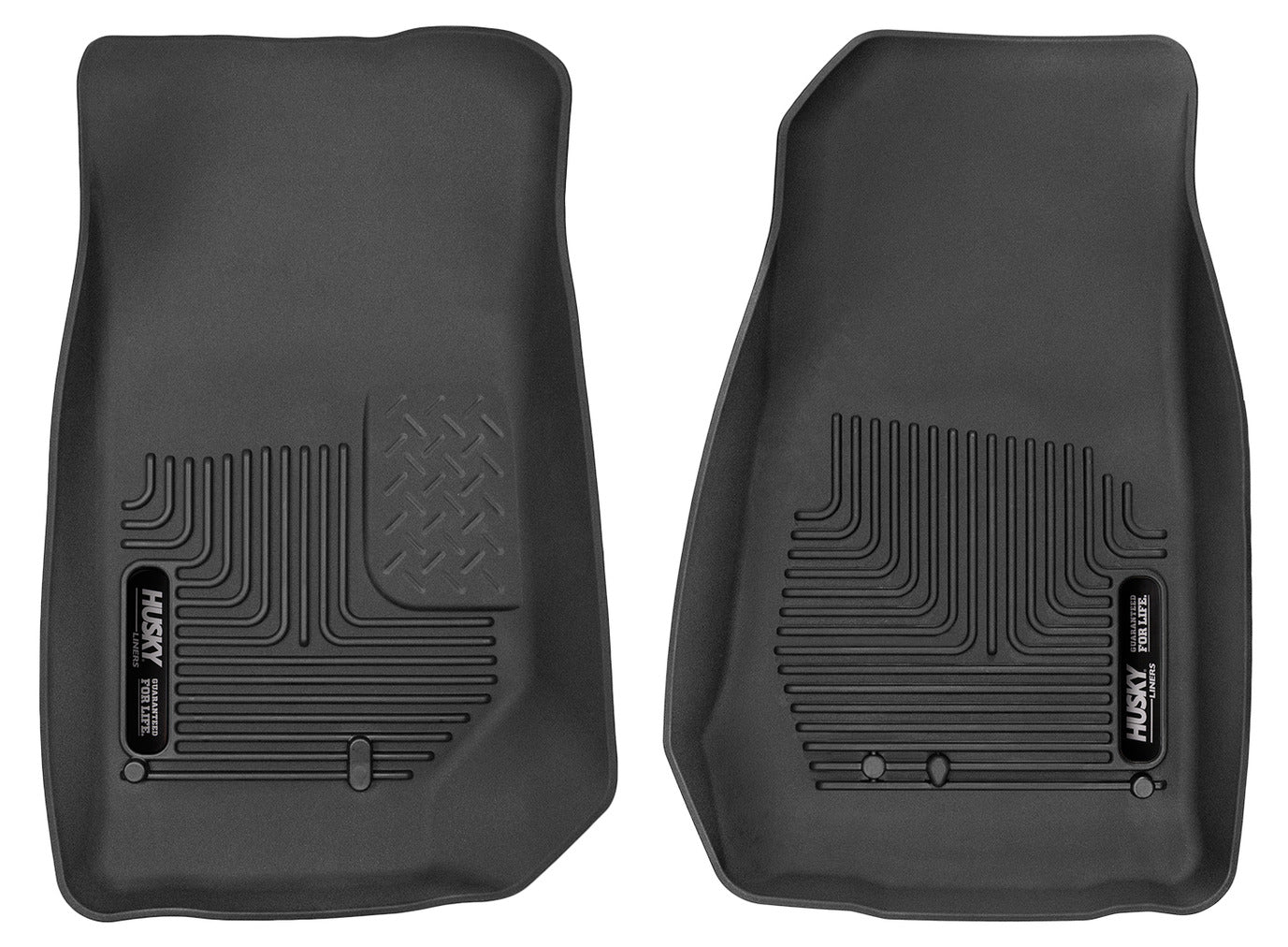 ~(7.3 lbs. 33X24X3)~ X-act Contour SeriesFront Floor LinersTPE - Thermoplastic ElastomerBlack