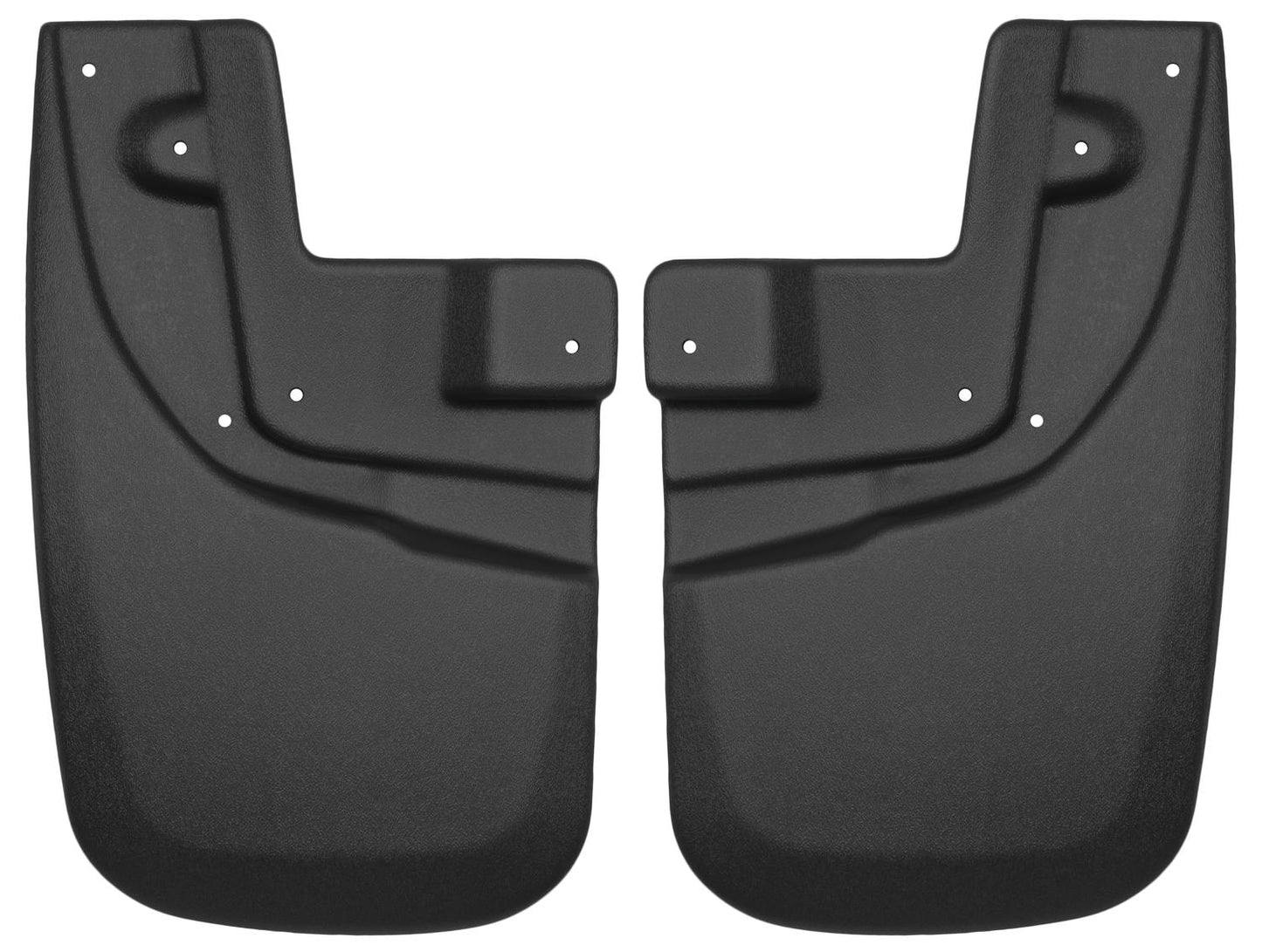 ~(2.8 lbs. 19X13X3)~ Custom Mud GuardsFront Mud GuardsTPO - Thermoplastic OlefinBlack
