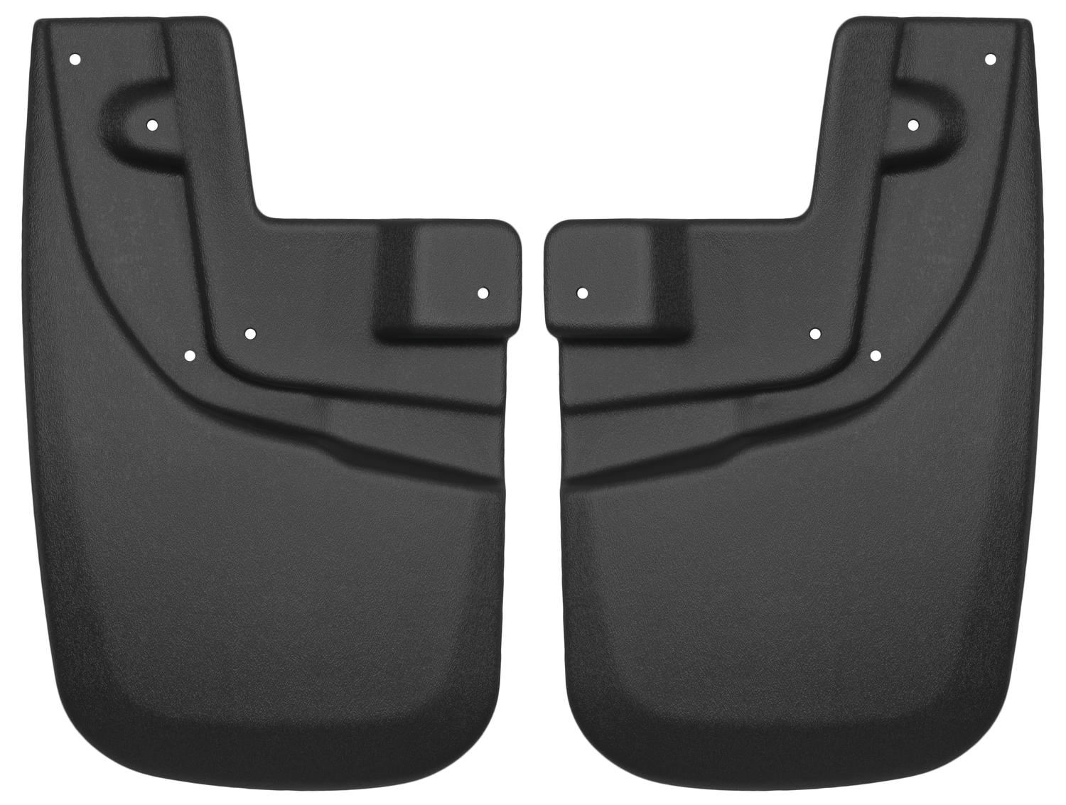 ~(2.8 lbs. 19X13X3)~ Custom Mud GuardsFront Mud GuardsTPO - Thermoplastic OlefinBlack