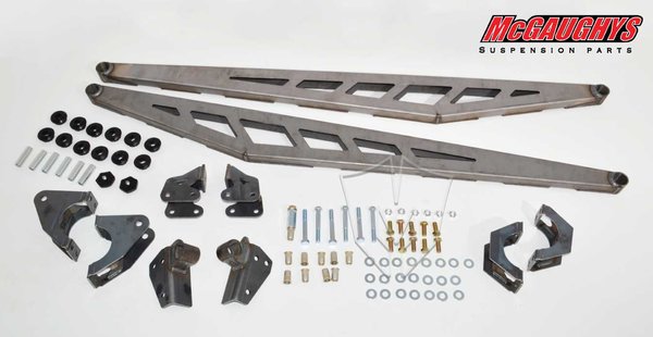 ~(60 lbs. 35X7X4)~ 2005-2016 Ford F-250 (2005-2010 F-350) Rear Traction Bars - McGaughys 57218