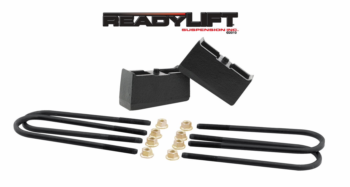 RLS - 3   Rear Block Kit Fits Chevrolet GMC 1500 1999-2024