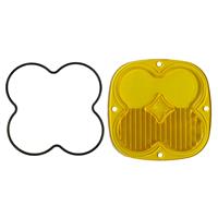 ~(1 lbs. 6X6X6)~ XL Pro and Sport Amber Driving/Combo Lens Kit Baja Designs