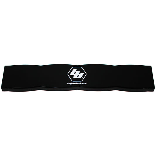 ~(1 lbs. 6X6X6)~ 10 Inch Rock Guard Light Bar Cover Black Baja Designs
