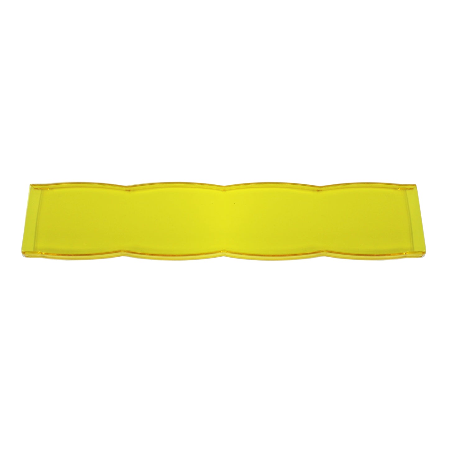 ~(1 lbs. 6X6X6)~ 10 Inch Rock Guard Light Bar Cover Amber Baja Designs