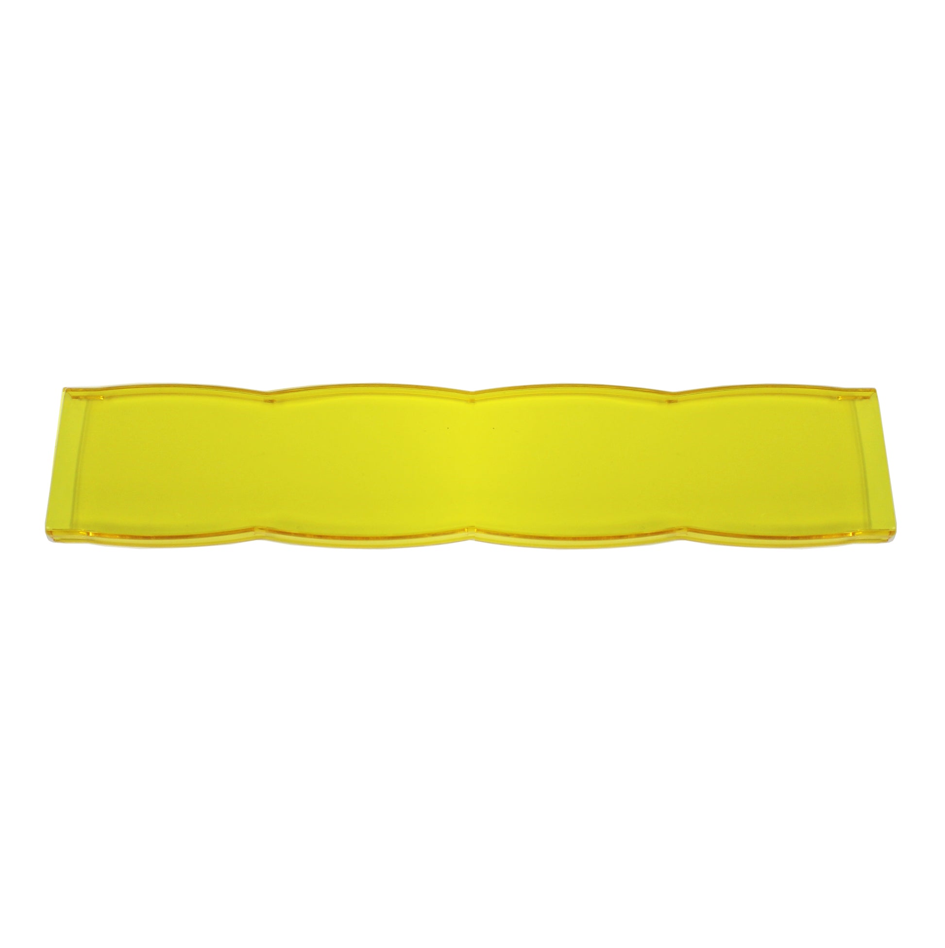 ~(1 lbs. 6X6X6)~ 10 Inch Rock Guard Light Bar Cover Amber Baja Designs