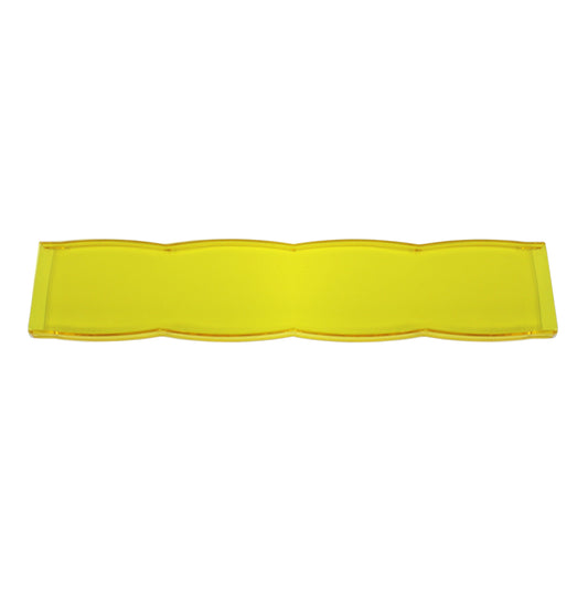 ~(1 lbs. 6X6X6)~ 10 Inch Rock Guard Light Bar Cover Amber Baja Designs