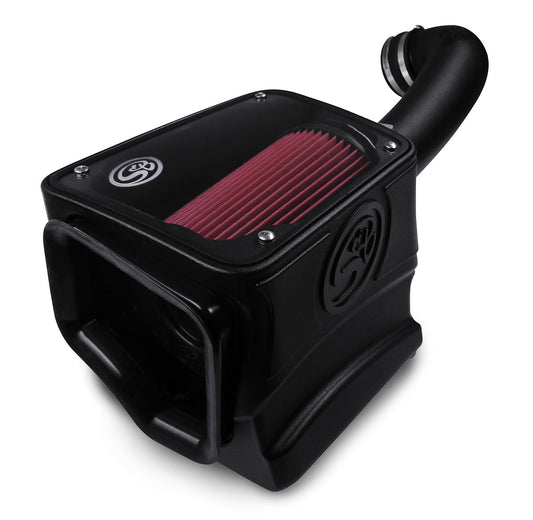 ~(16 lbs. 26X17X15)~ Cold Air Intake For 14-16 Silverado  Sierra 1500 5.3L  6.2L  15-16 Tahoe  Suburban  Yukon (XL)(Denali) 1500 5.3L  6.2L Cotton Cleanable Red S B