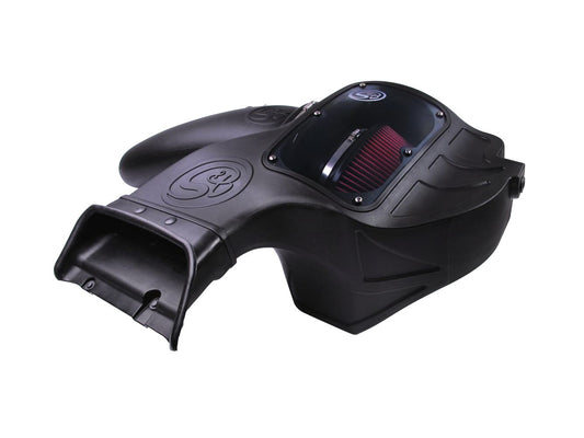 ~(18 lbs. 26X17X15)~ Cold Air Intake For 15-17 Ford F150 V8-5.0L Oiled Cotton Cleanable Red S B