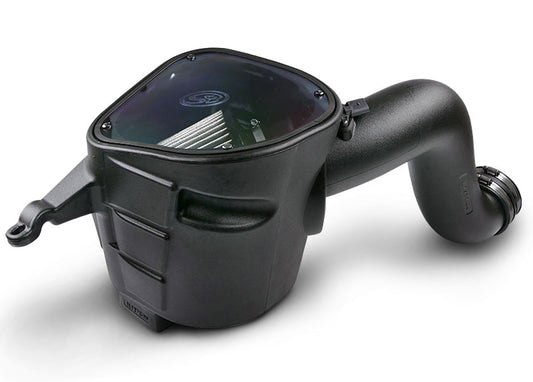 ~(14 lbs. 25X16X15)~ Cold Air Intake For 03-07 Dodge Ram 2500 3500 5.9L Cummins Dry Extendable White S B