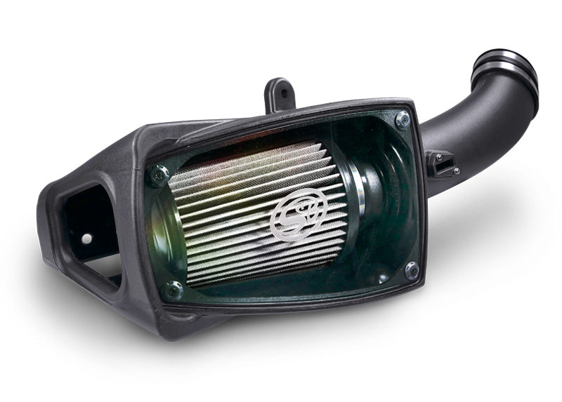~(17 lbs. 25X16X15)~ Cold Air Intake For 11-16 Ford F250 F350 V8-6.7L Powerstroke Dry Extendable White S B
