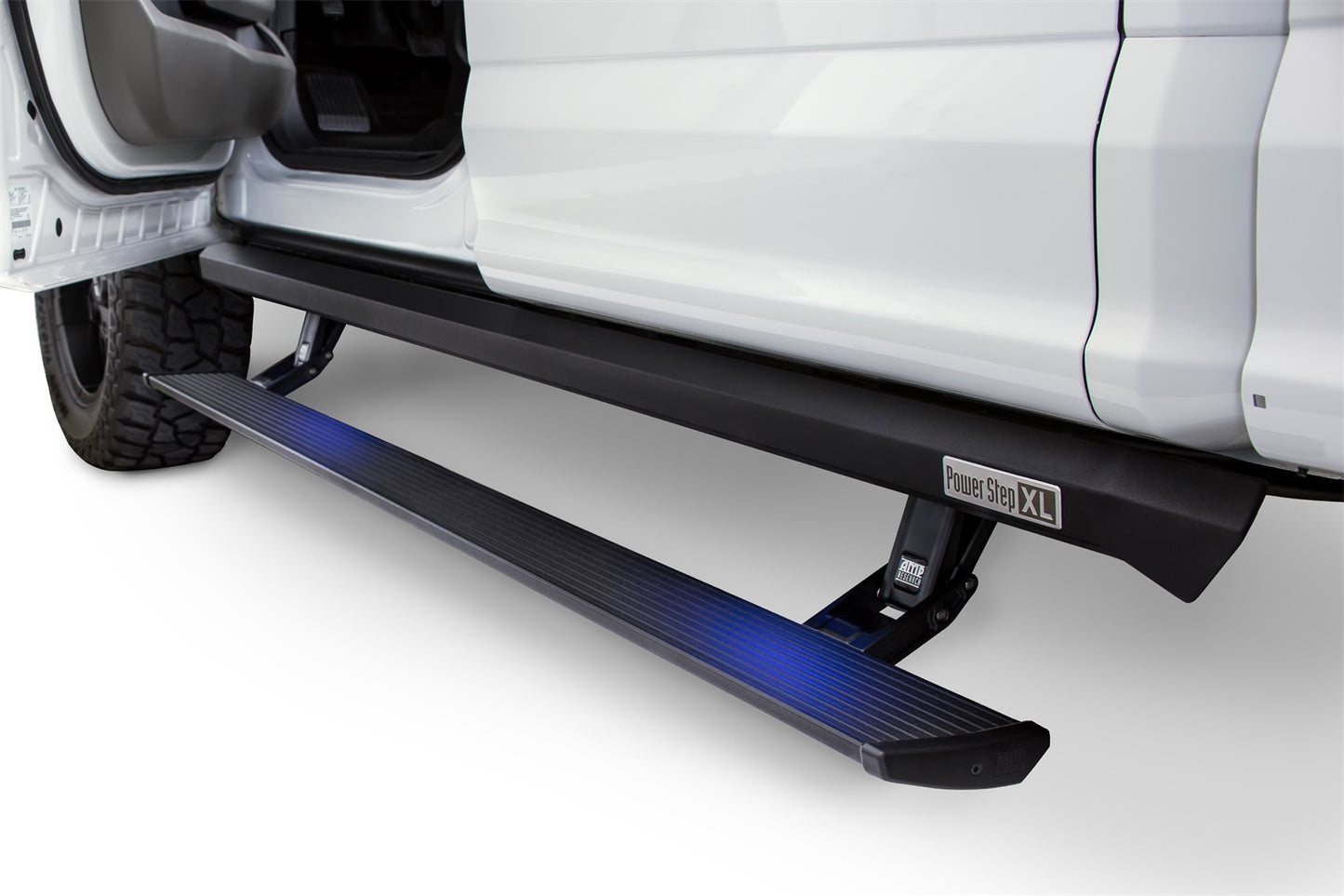 ~(104 lbs. 93X13X12)~ PowerStep XL Black Plug N Play System - includes OEM style illumination - Crew Cab Only