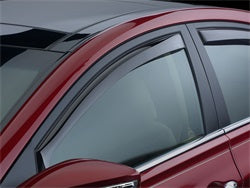 ~(3 lbs. 47X13X2)~ Dark Smoke Front Side Window Deflectors Subaru Impreza 2015 - 2016