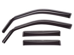~(5 lbs. 47X13X2)~ Dark Smoke FrontANDRear Side Window Deflectors Cadillac Escalade 2015 +