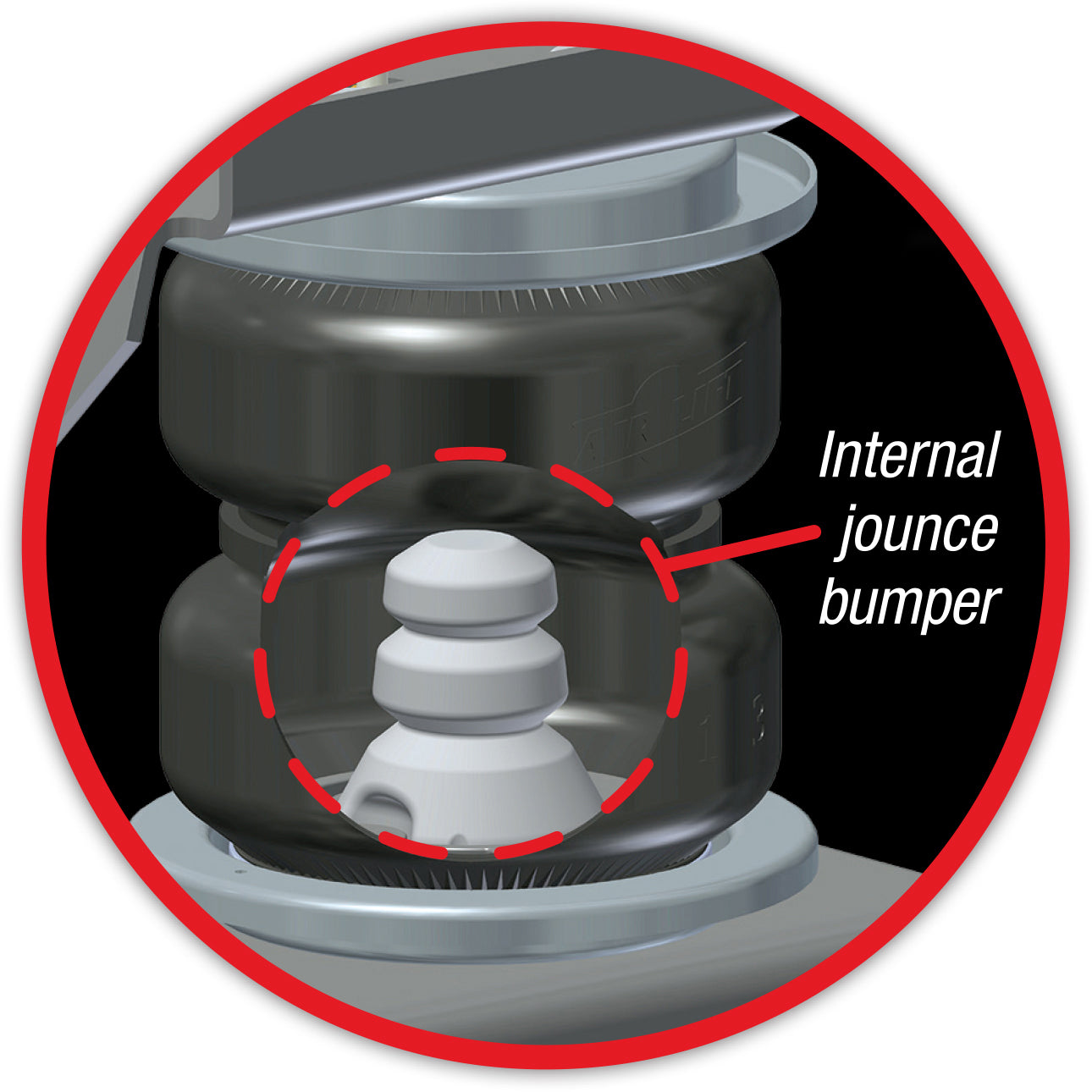 ~(28 lbs. 14X11X10)~ LOADLIFTER 5000 ULTIMATE WITH INTERNAL JOUNCE BUMPER