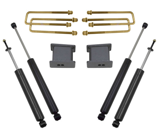 ***Discontinued***~(35 lbs. 24X16X8)~ 3 BLOCKS AND U-BOLTS  FRONT/REAR MAXTRAC SHOCKS