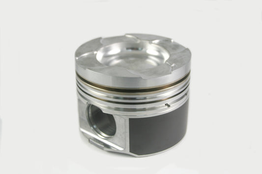 ~(38 lbs. 13X11X8)~ GM 6.6L Duramax Performance Cast Piston (Set of 8) 01-10 Design 4.095bore3.898stroke6.417rod1.956c/h1.358pin-40.7ccvol877g17.0c/r M142